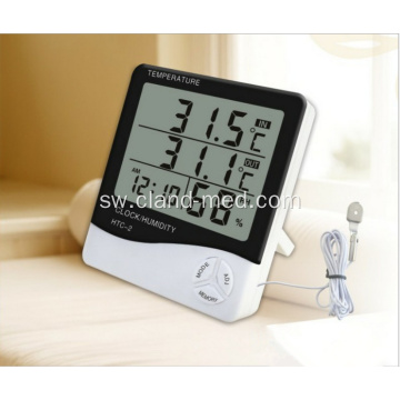 Hifadhi ya Joto la Kiwango cha Alarm Clock Hygrometer